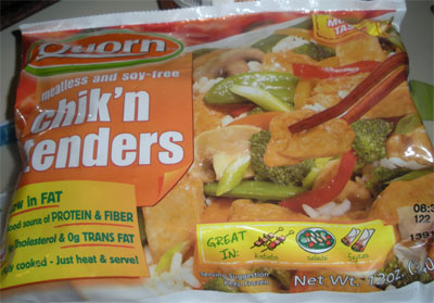 Quorn mock chik'n tenders