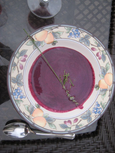 Blueberry Soup